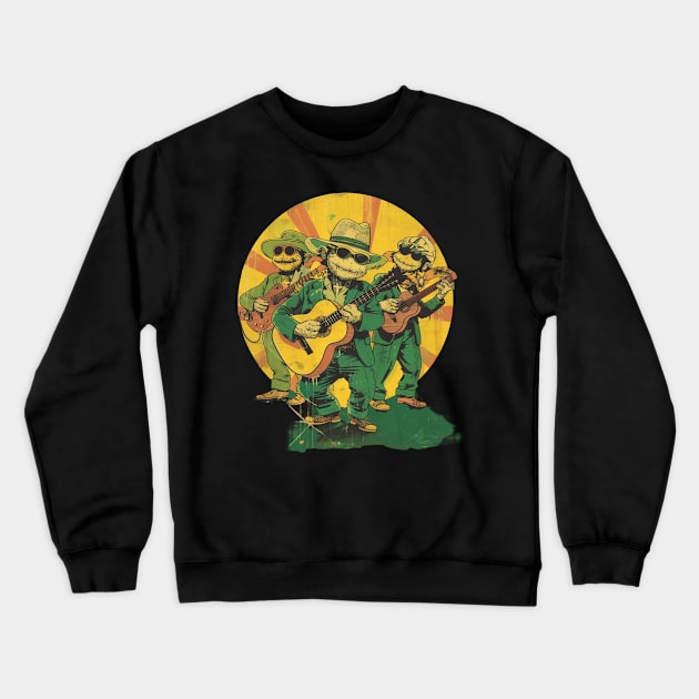 Banana Splits Addict Crewneck Sweatshirt by Iron Astronaut